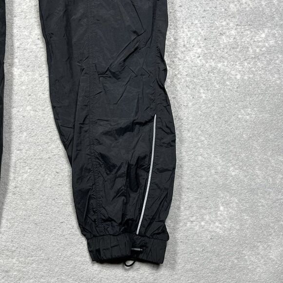 Fabletics Pants Windbreaker Womens Size Small Black Tapered Fit Nylon Pockets - Picture 6 of 14